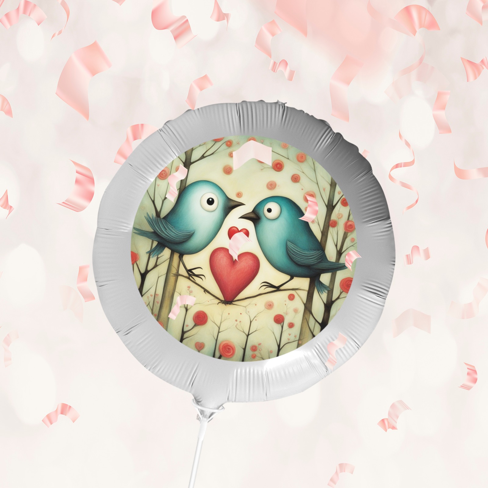 Bird Love 3 Foil Balloon (18inch)