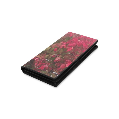 Changing Seasons Collection Women's Leather Wallet (Model 1611)