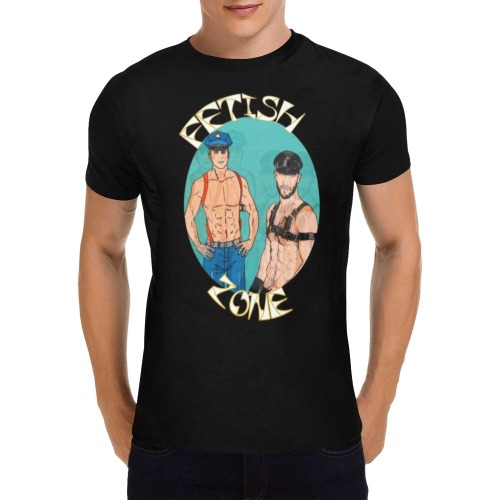 Fetish zone by Nico Bielow All Over Print T-Shirt for Men (USA Size) (Model T40)