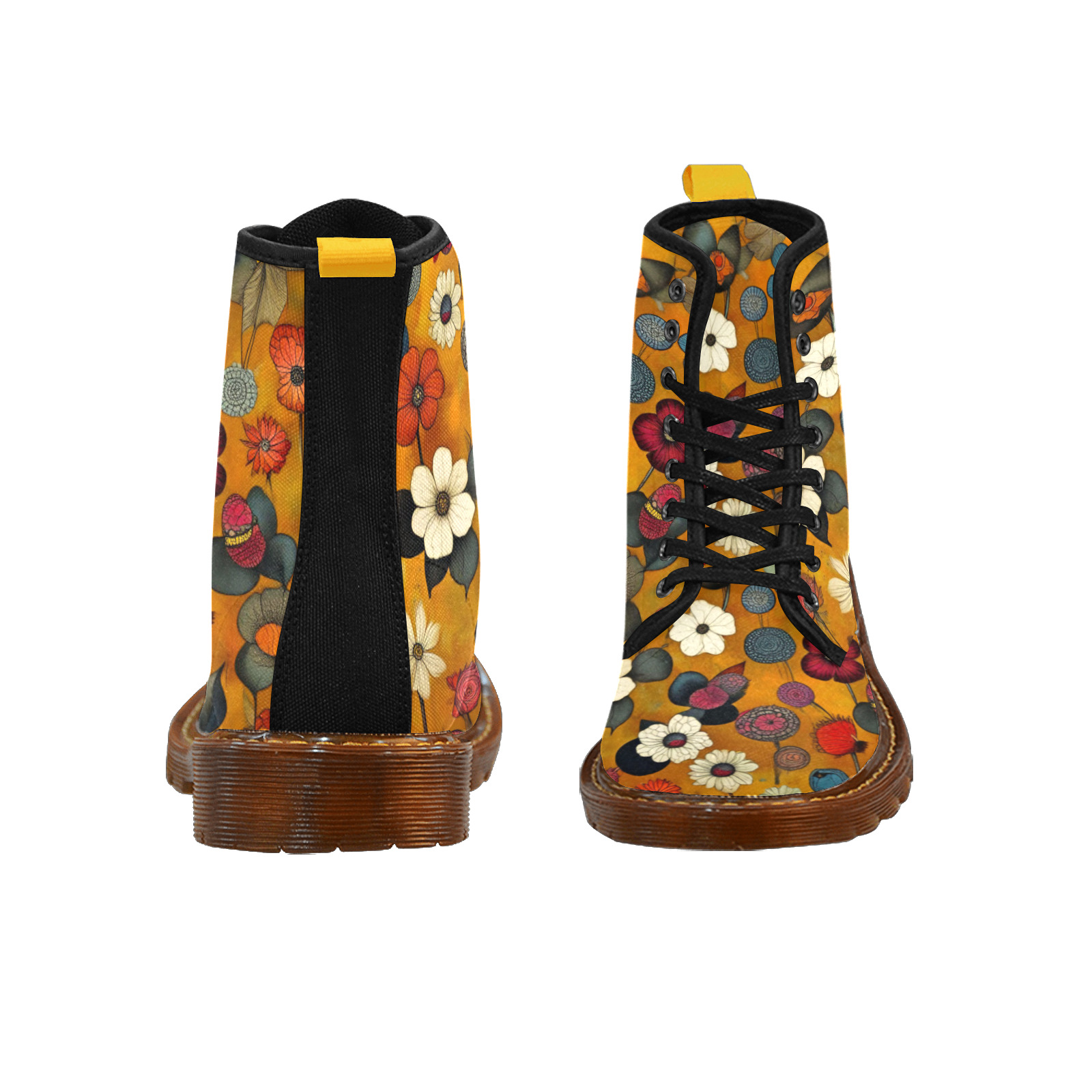 Blossom Breeze Custom Canvas Boots For Women Model 1203H