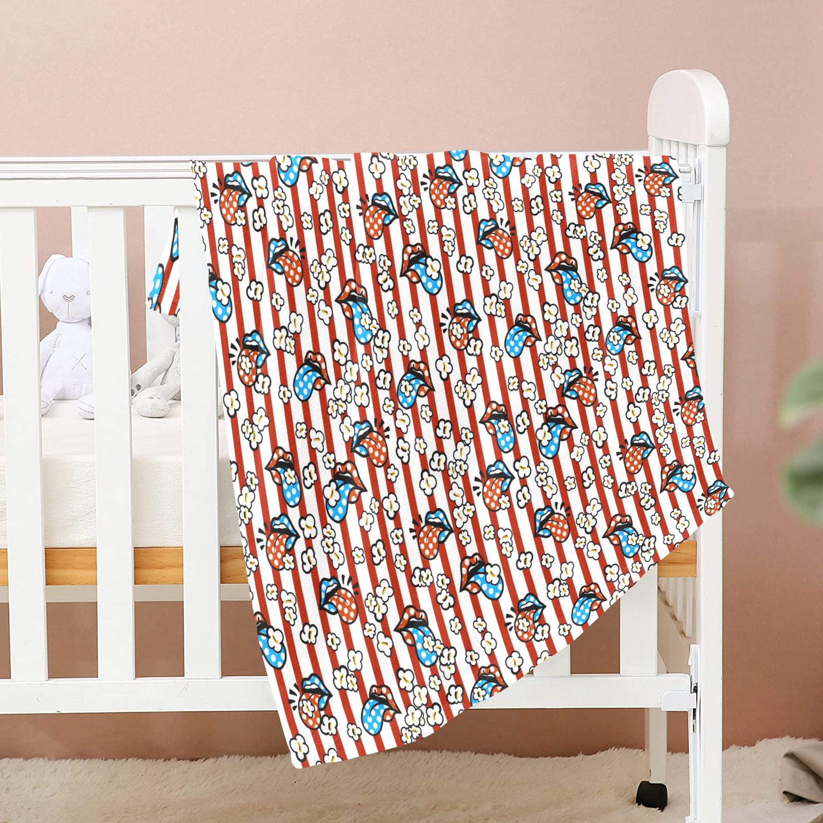 POPCORN CIRCUS Baby Blanket 40"x50"