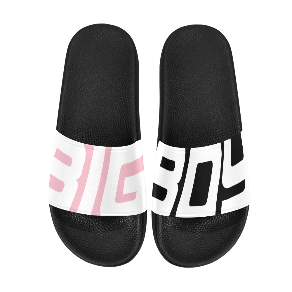 BXB SLIDES PIMPIN ASS PINK Men's Slide Sandals (Model 057)