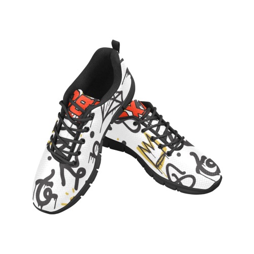 Graff 88's Blk Men's Breathable Running Shoes (Model 055)