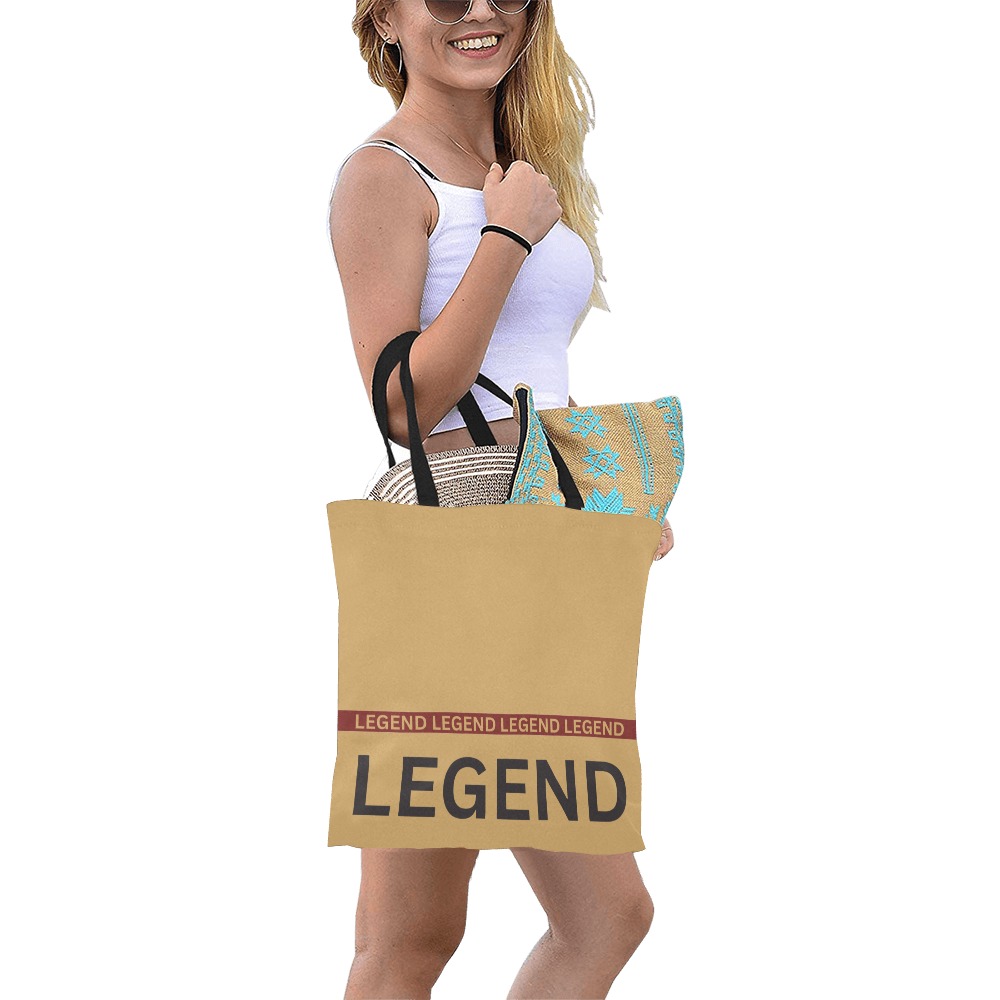 Legend LiBro Tote All Over Print Canvas Tote Bag/Small (Model 1697)