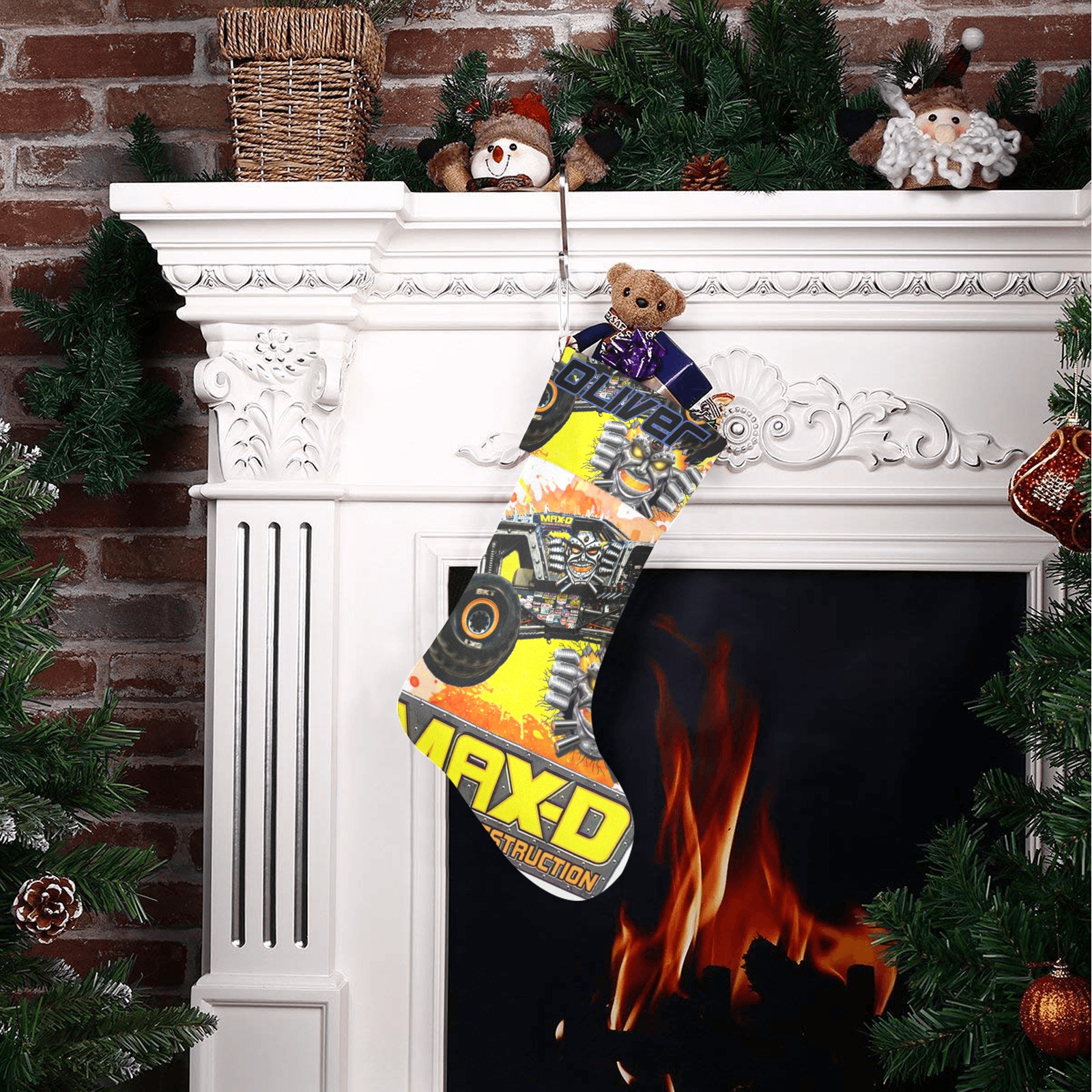 Max-D Stocking with cuff Christmas Stocking