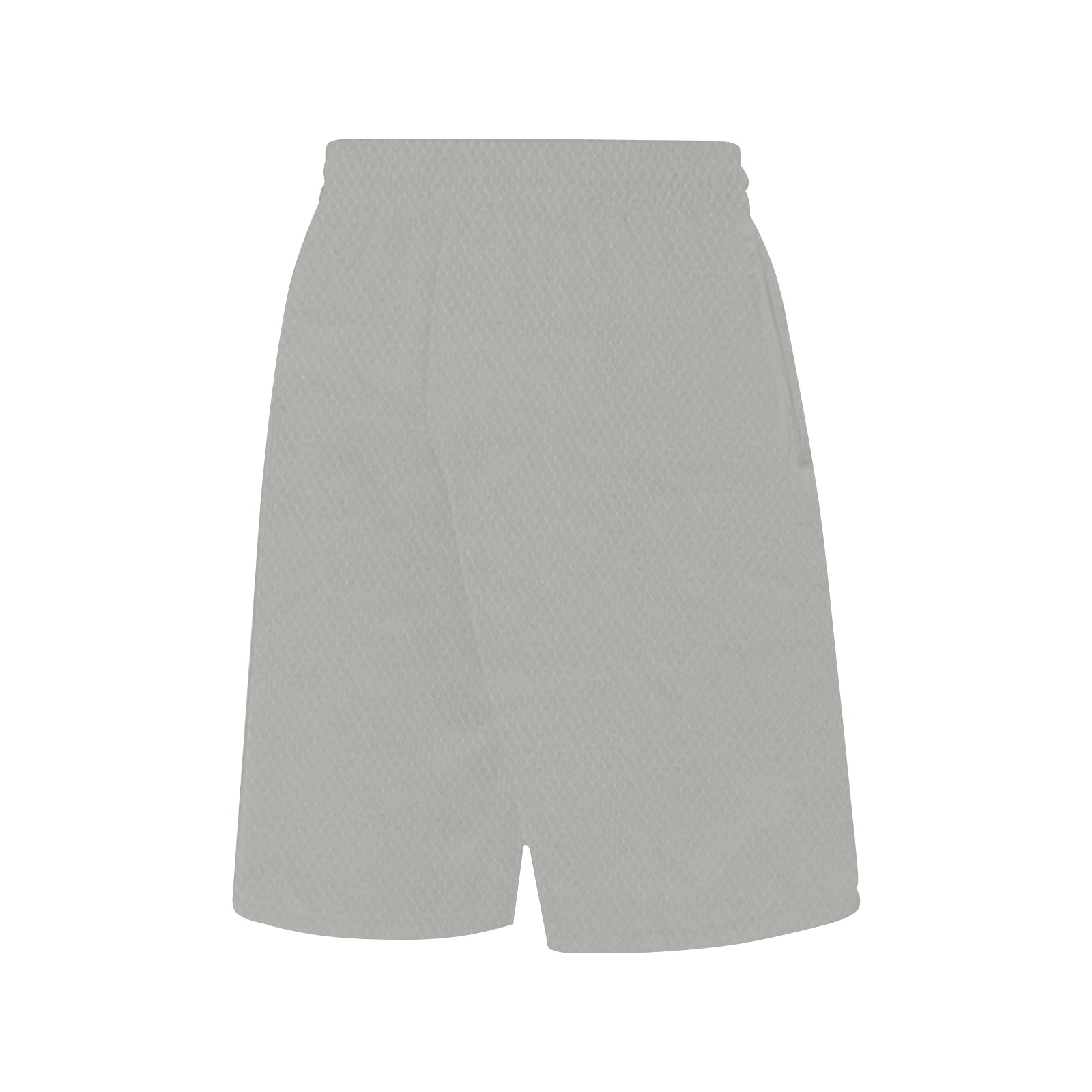 gray All Over Print Basketball Shorts with Pocket