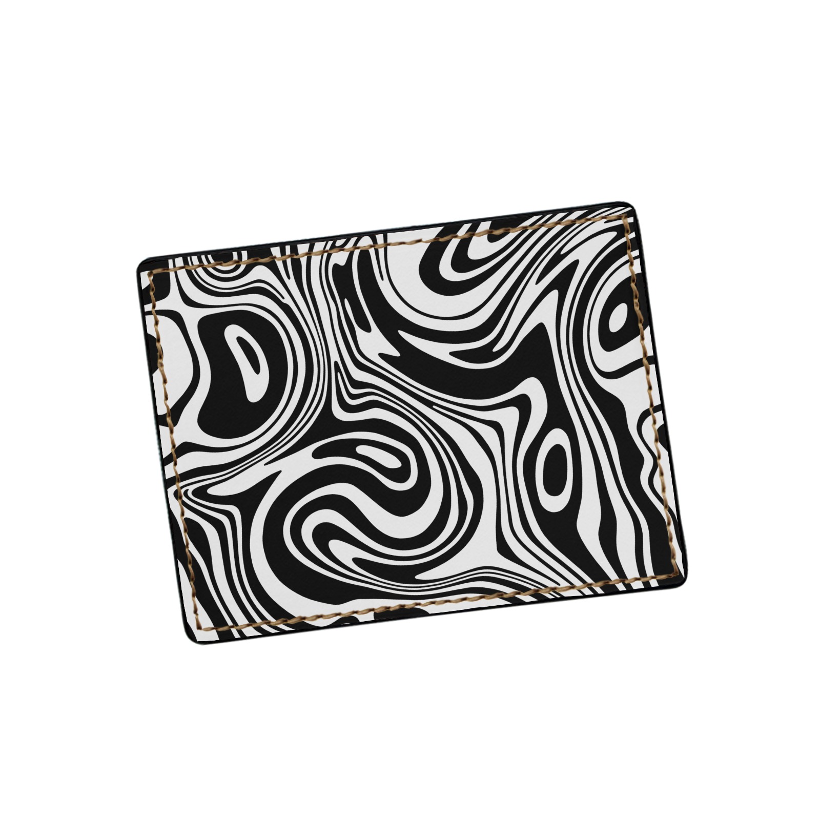 Black and White Marble Card Holder