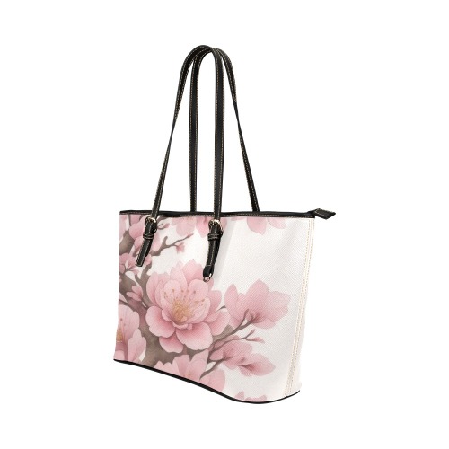 Sakura Leather Tote Bag/Large (Model 1651)
