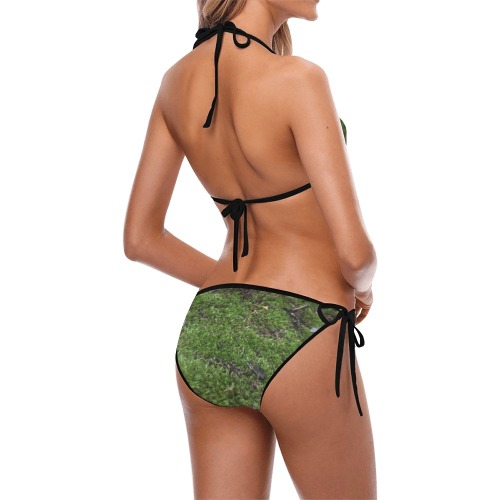 The moss of a tree Custom Bikini Swimsuit (Model S01)