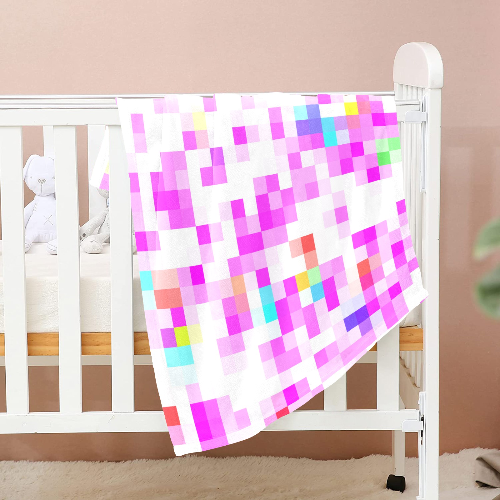 pixelpink Baby Blanket 30"x40"
