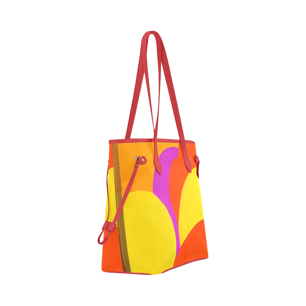 SUNSET_TradingCard Clover Canvas Tote Bag (Model 1661)