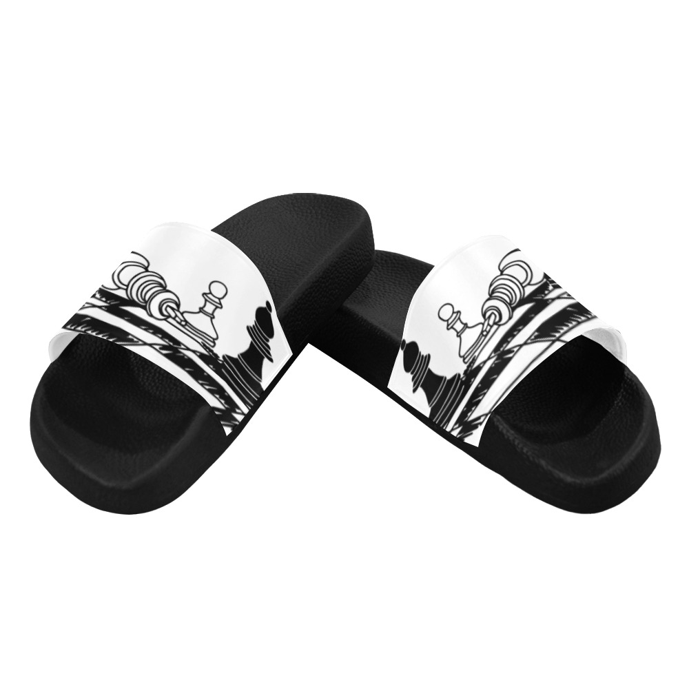 SOP/SOPHISTICATED FLIP FLOPS Men's Slide Sandals (Model 057) | ID: D6500576