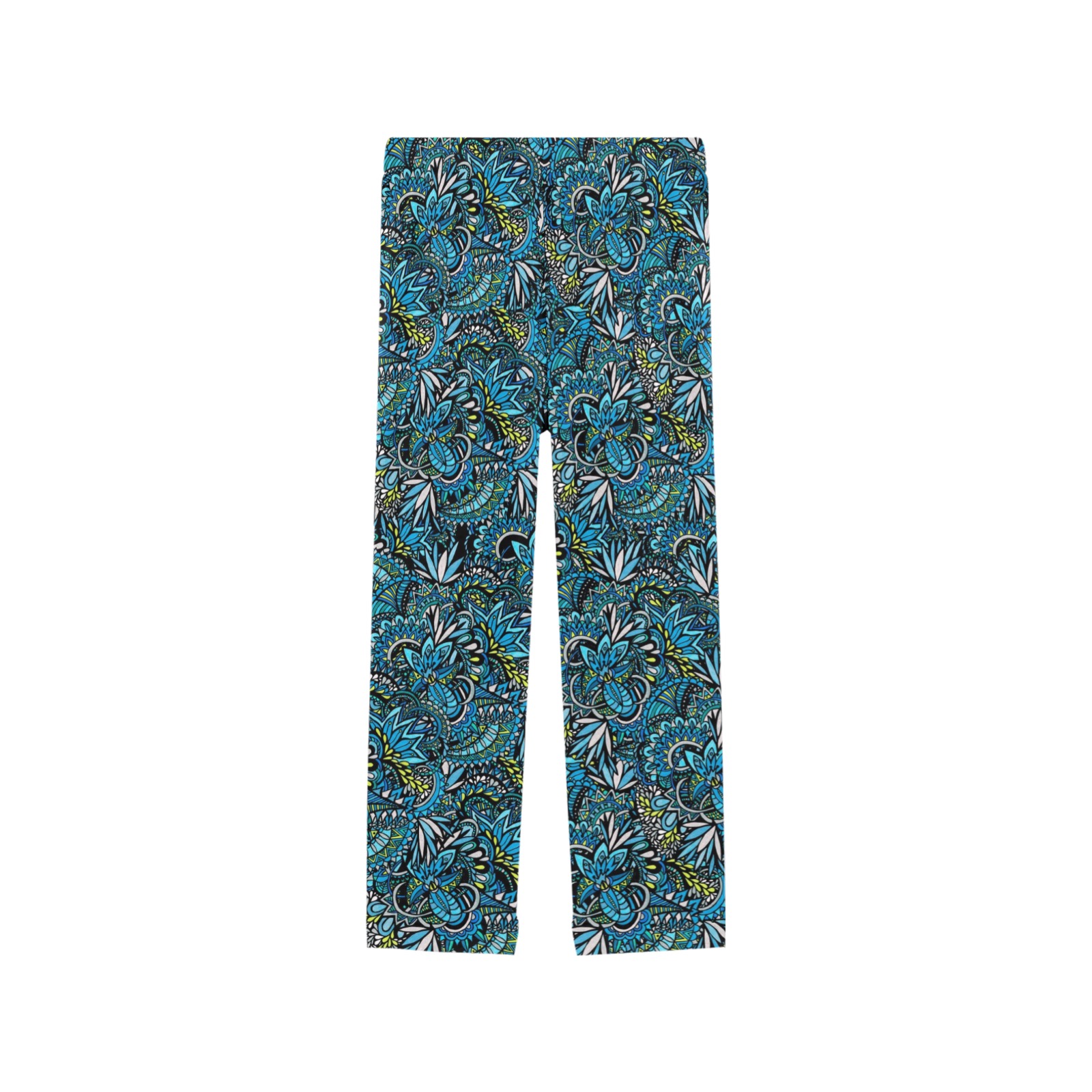 Cerulean Swirls Women's Pajama Trousers