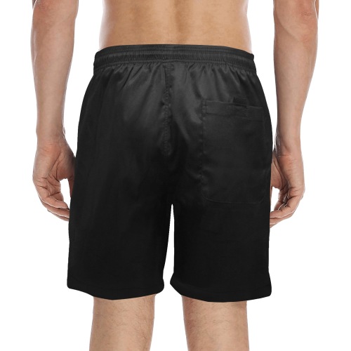 L Dot G Men's Mid-Length Beach Shorts (Model L51)