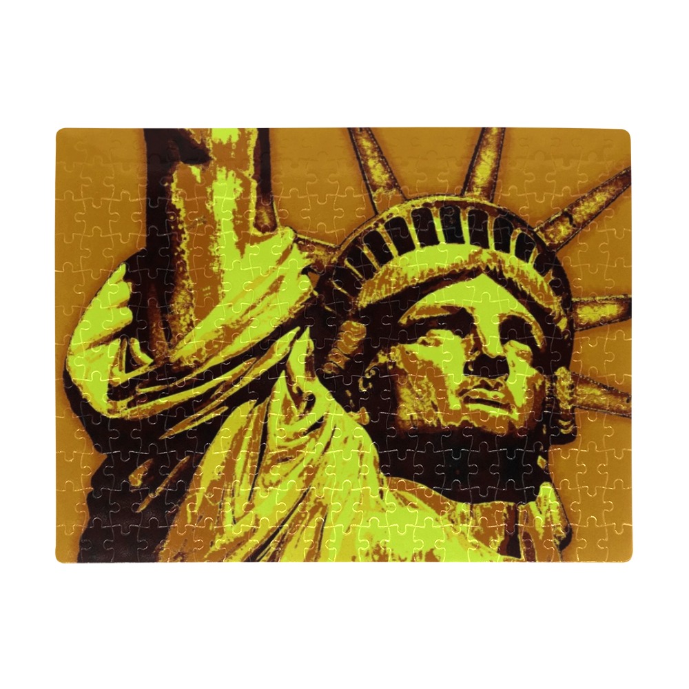 STATUE OF LIBERTY 2 (2) A3 Size Jigsaw Puzzle (Set of 252 Pieces)