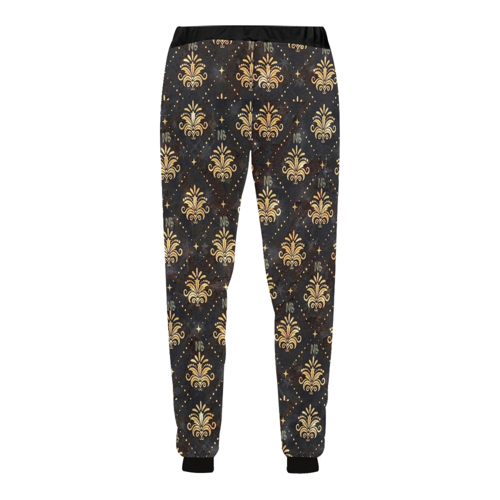 Royal Pattern by Nico Bielow Unisex All Over Print Sweatpants (Model L11)
