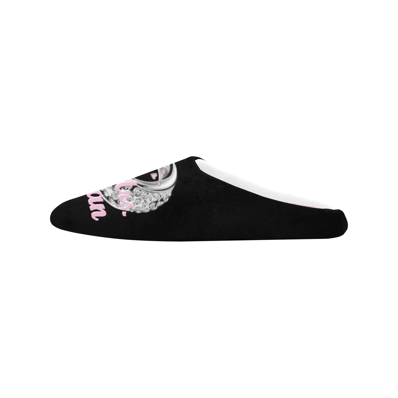 Wedding Women's Non-Slip Cotton Slippers (Model 0602)