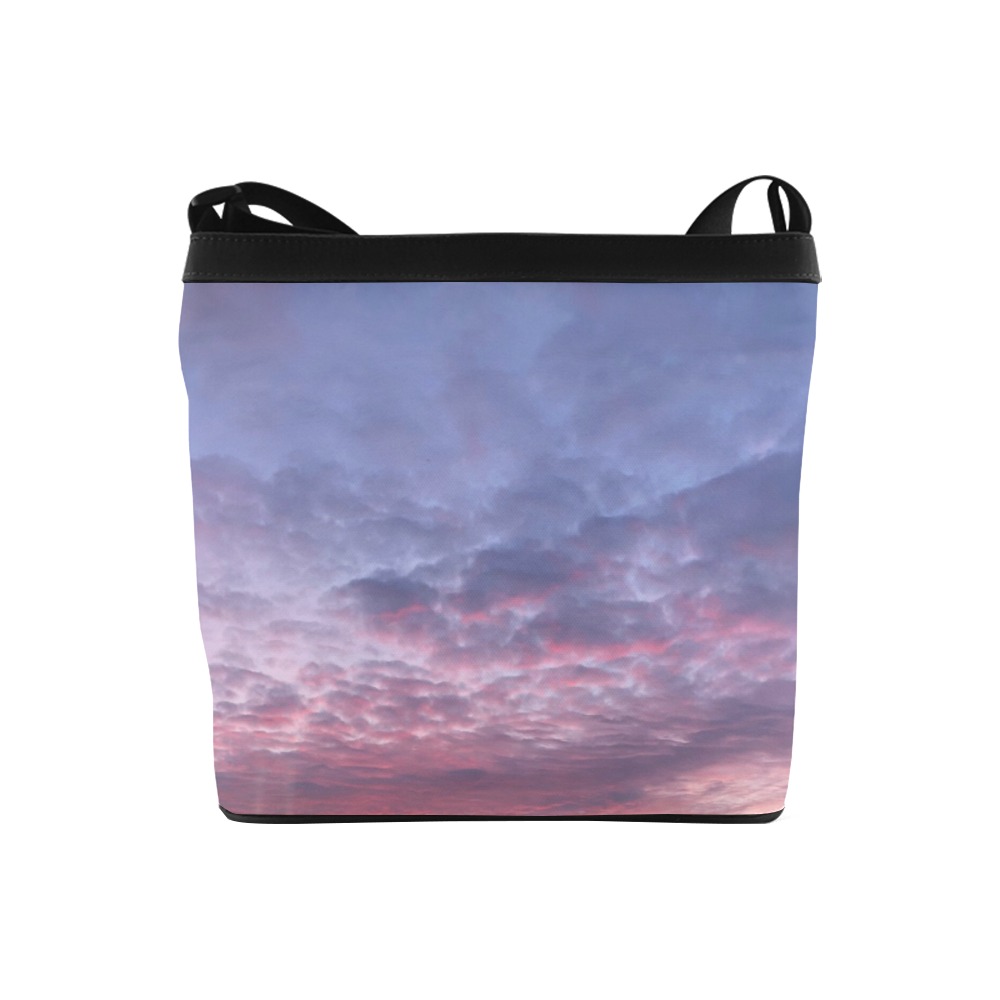 Morning Purple Sunrise Collection Crossbody Bags (Model 1613)