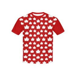 Cute Kid's Canada T-shirts Kids' All Over Print T-shirt (USA Size) (Model T40)