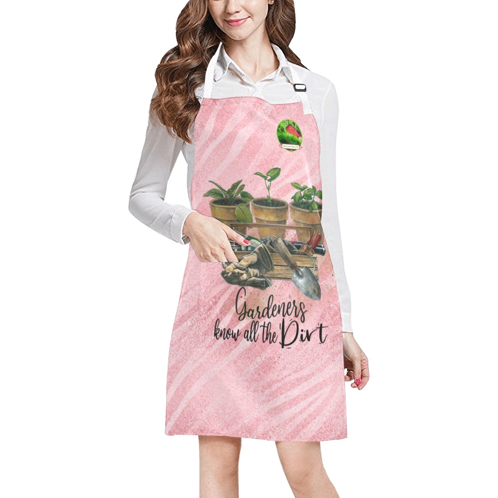 Hilltop Garden Produce by Kai Apron Collection- Gardeners know all the Dirt 53086P32 All Over Print Apron