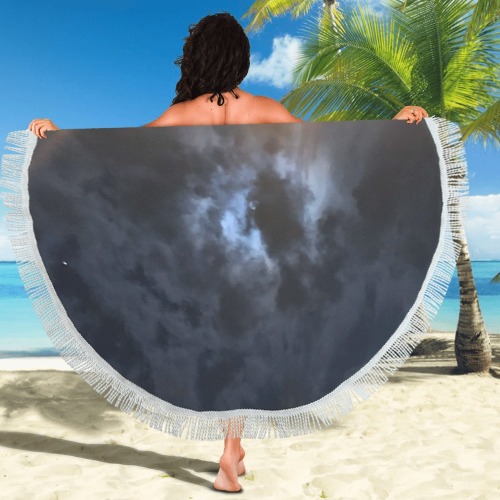 Mystic Moon Collection Circular Beach Shawl 59"x 59"