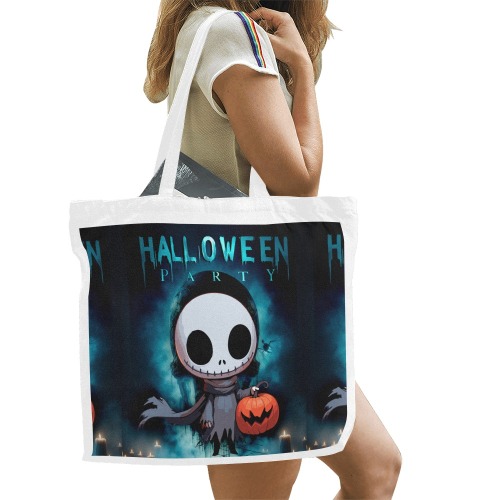 halloween_efChannel27 Canvas Tote Bag/Large (Model 1702)