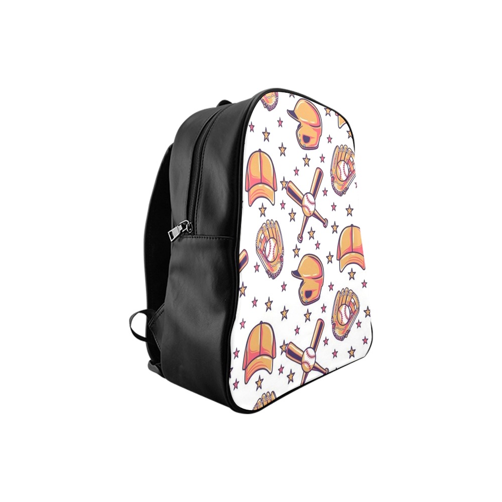 Baseball Backpack 2 School Backpack (Model 1601)(Small)