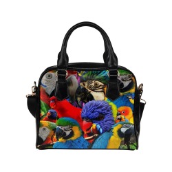 PARROTS Shoulder Handbag (Model 1634)