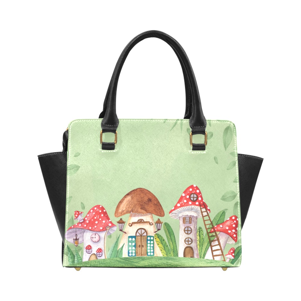 mushroom village handbag Classic Shoulder Handbag (Model 1653)