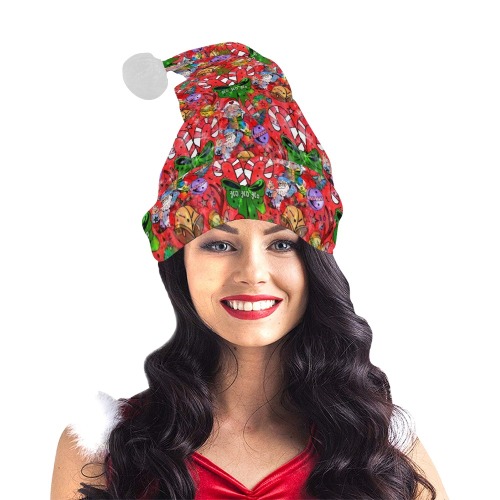 Hohoho Christmas by Nico Bielow Santa Hat