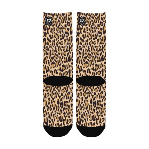 DIONIO Clothing - Women's Cheetah Socks Women's Custom Socks