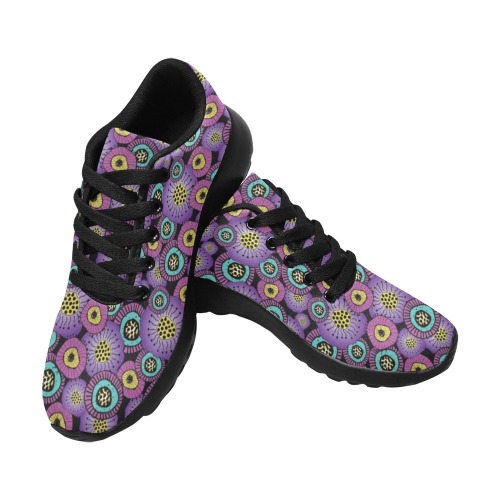 vibrant floral Women’s Running Shoes (Model 020)