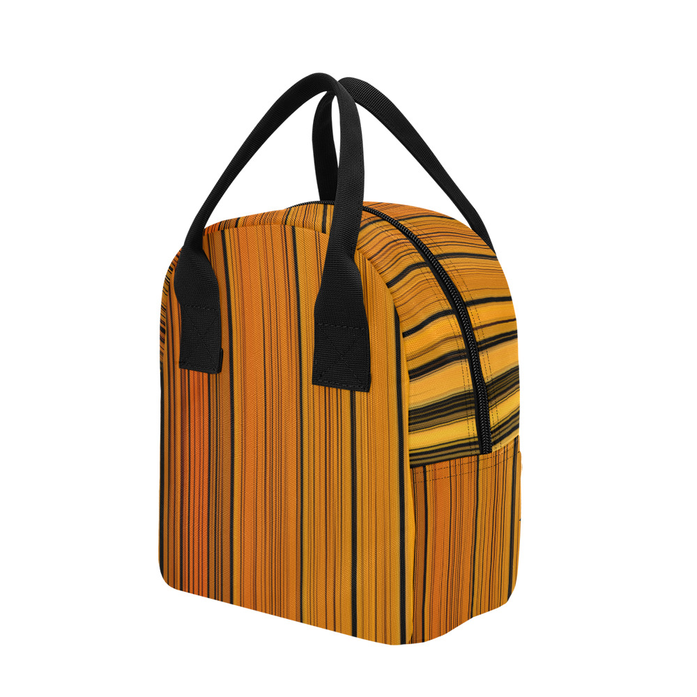 Butterfly Colors Zipper Lunch Bag (Model 1689)
