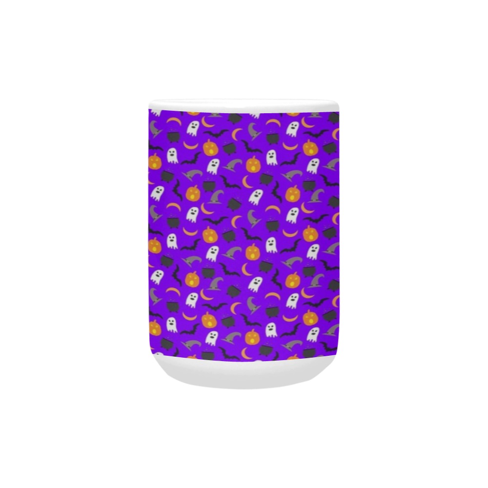 Halloween Pattern Custom Ceramic Mug (15OZ)