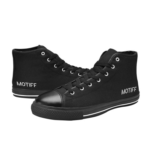 Motiff Women's Classic High Top Canvas Shoes (Model 017)