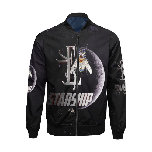 Starship  Collectable Fly All Over Print Bomber Jacket for Men (Model H19)