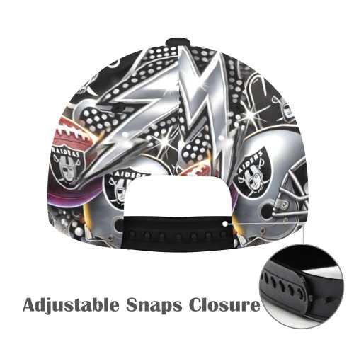 Raiders All Over Print Snapback Hat