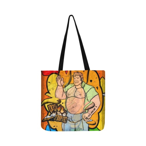 Bear Gay 2 by Nico Bielow Reusable Shopping Bag Model 1660 (Two sides)