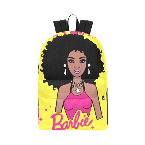 Afro Barbie Backpack Unisex Classic Backpack (Model 1673)