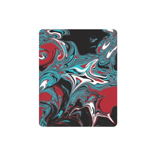 Dark Wave of Colors Rectangle Mousepad