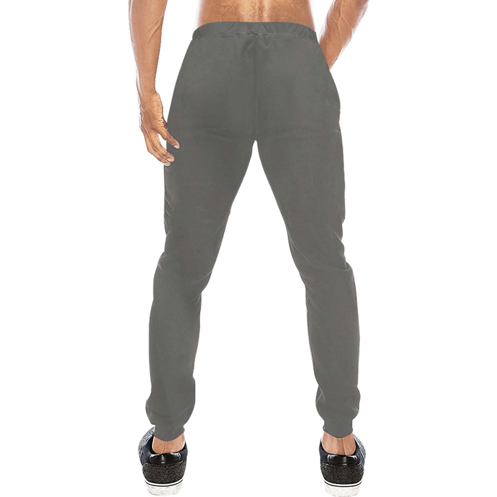 Celebrate Gray Men's All Over Print Sweatpants (Model L11)