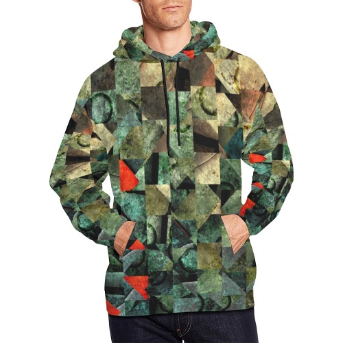 urbangeometry All Over Print Hoodie for Men (USA Size) (Model H13)