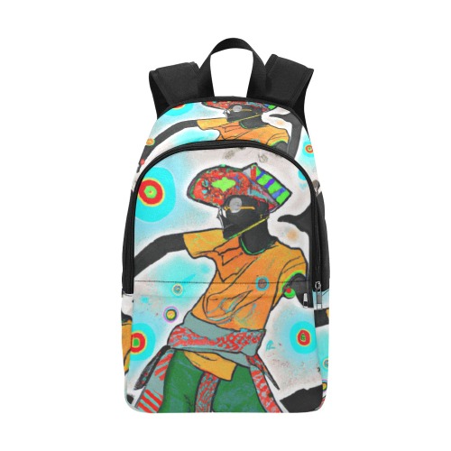 dance New Your City Fabric Backpack for Adult (Model 1659)