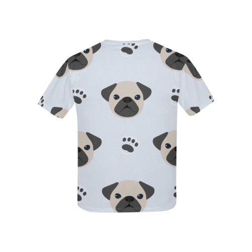 Pug Tee Kids' All Over Print T-shirt (USA Size) (Model T40)