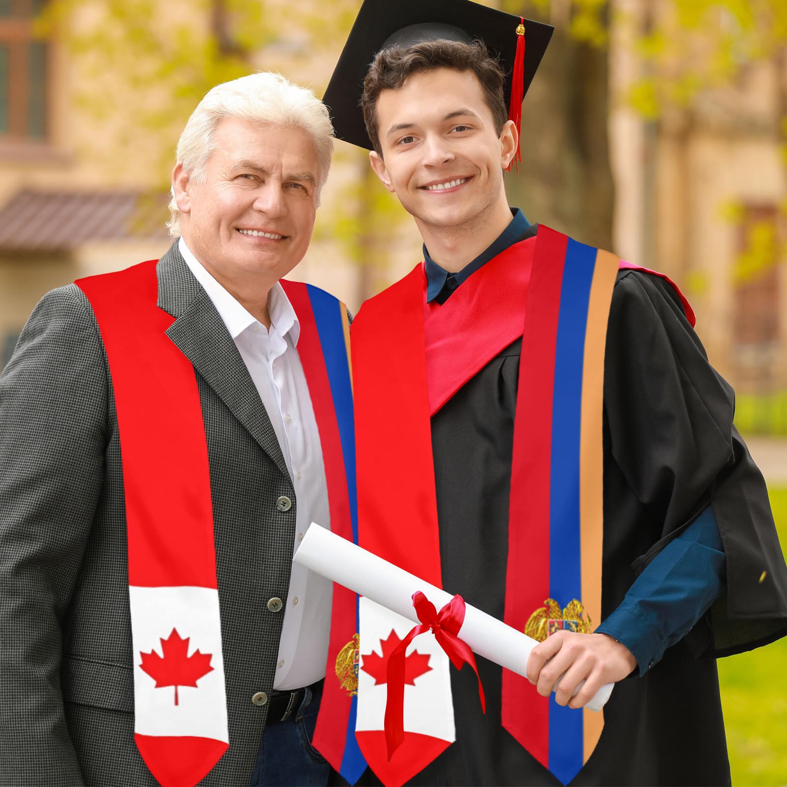 Canadian Armenian Graduation Stole