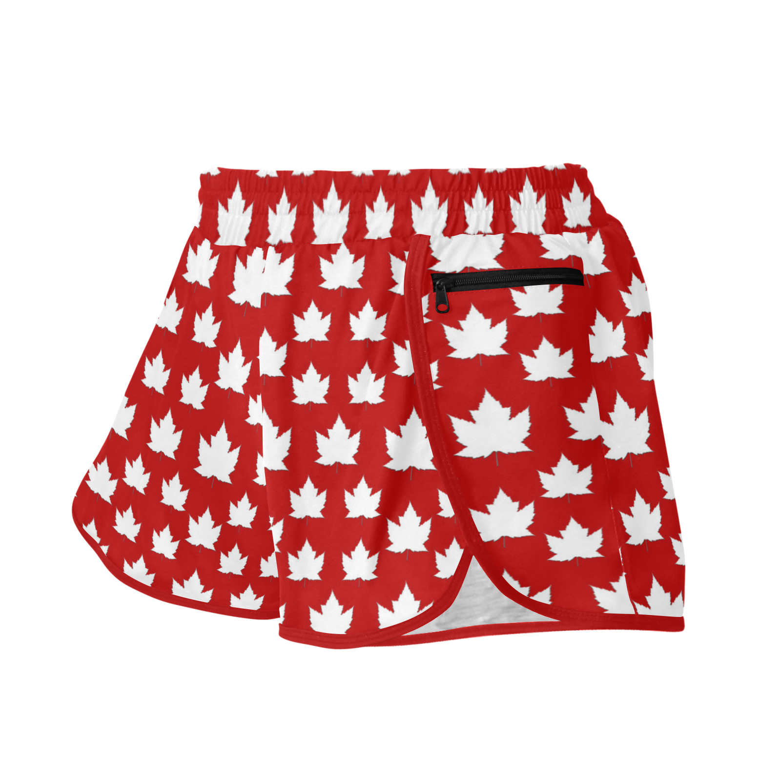Cute Canada Sports Shorts Women's Sports Shorts (Model L61)