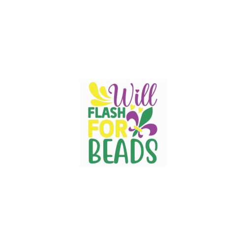 Will Flash For Beads Personalized Temporary Tattoo (15 Pieces)