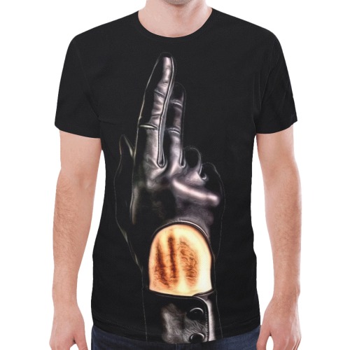 Hand up by Fetishworld New All Over Print T-shirt for Men (Model T45)