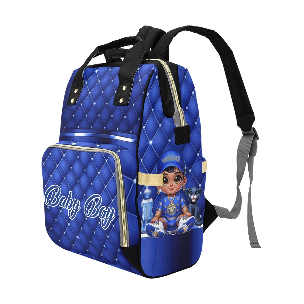 bby boy diaper bg Multi-Function Diaper Backpack/Diaper Bag (Model 1688)