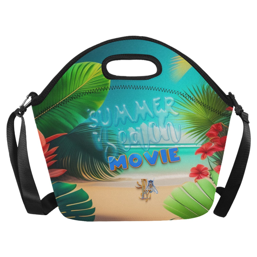 Summer Beach Movie Collectable Fly Neoprene Lunch Bag/Large (Model 1669)